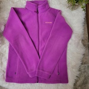 Columbia youth XL zip up fleece
